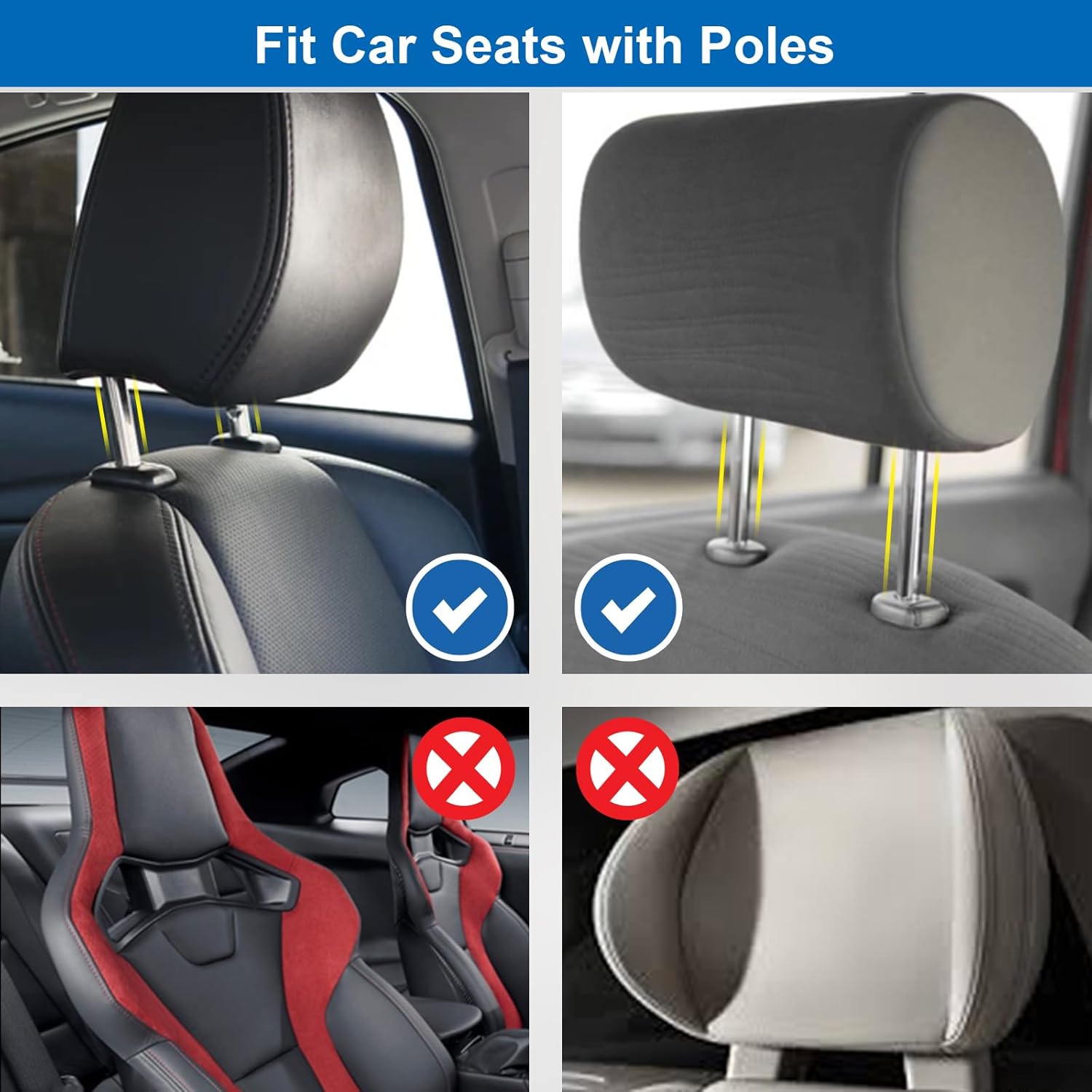 NapGuard™ – Ergonomische Kopfstütze fürs Auto für entspanntes Reisen [50 % Rabatt]