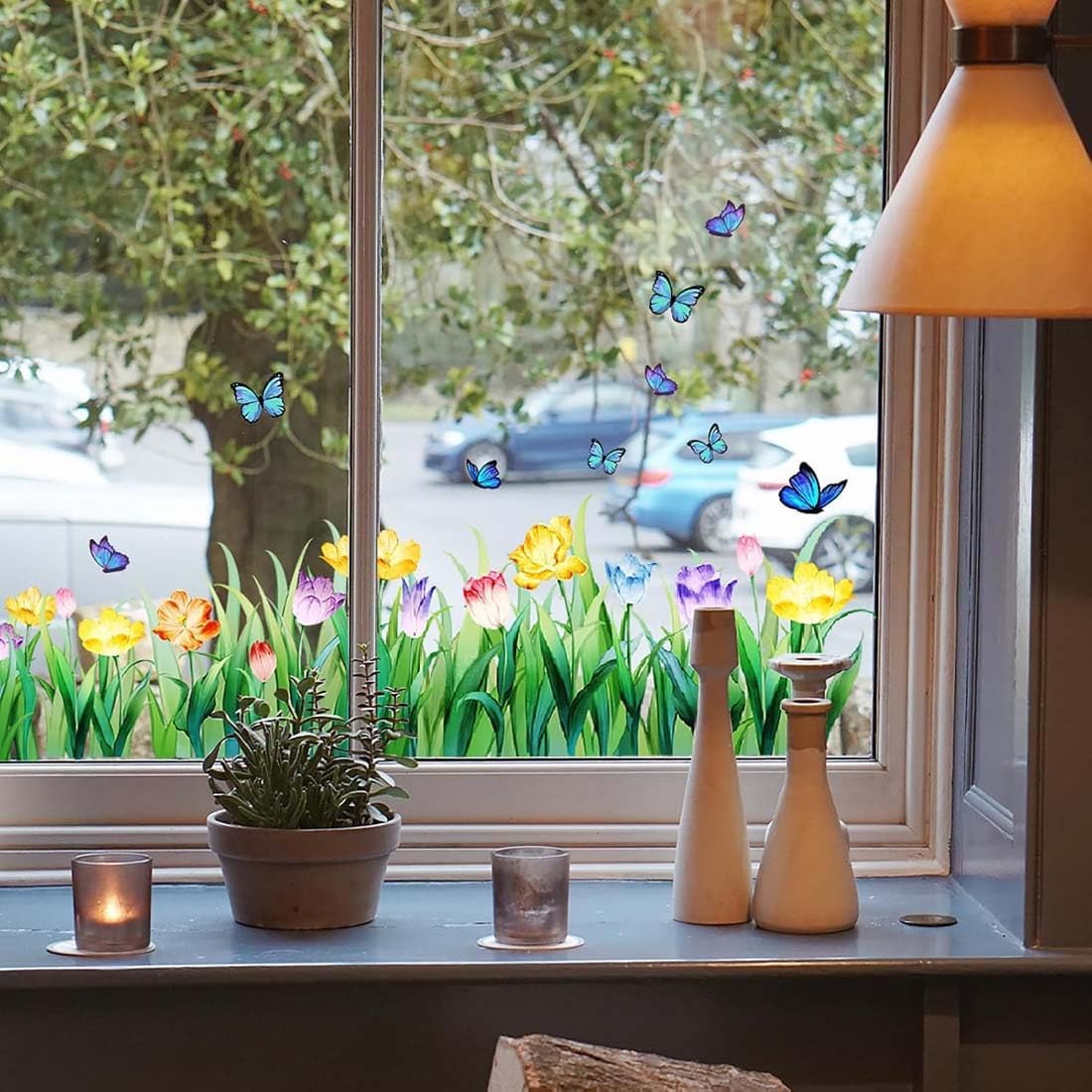 1 + 1 Gratis | FloraView™ - Verleiht Ihren Fenstern leuchtende Farben