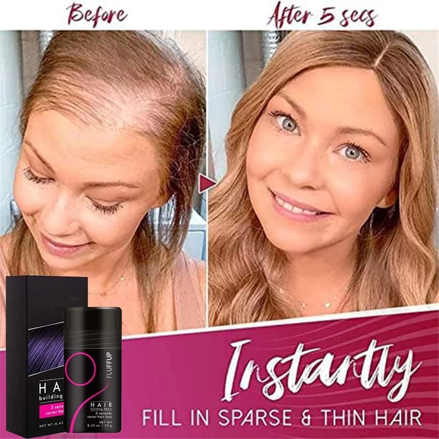 FluffUp™ – Sofortige Kahlheitskorrektur für volles, natürliches und gesundes Haar [50% Rabatt]