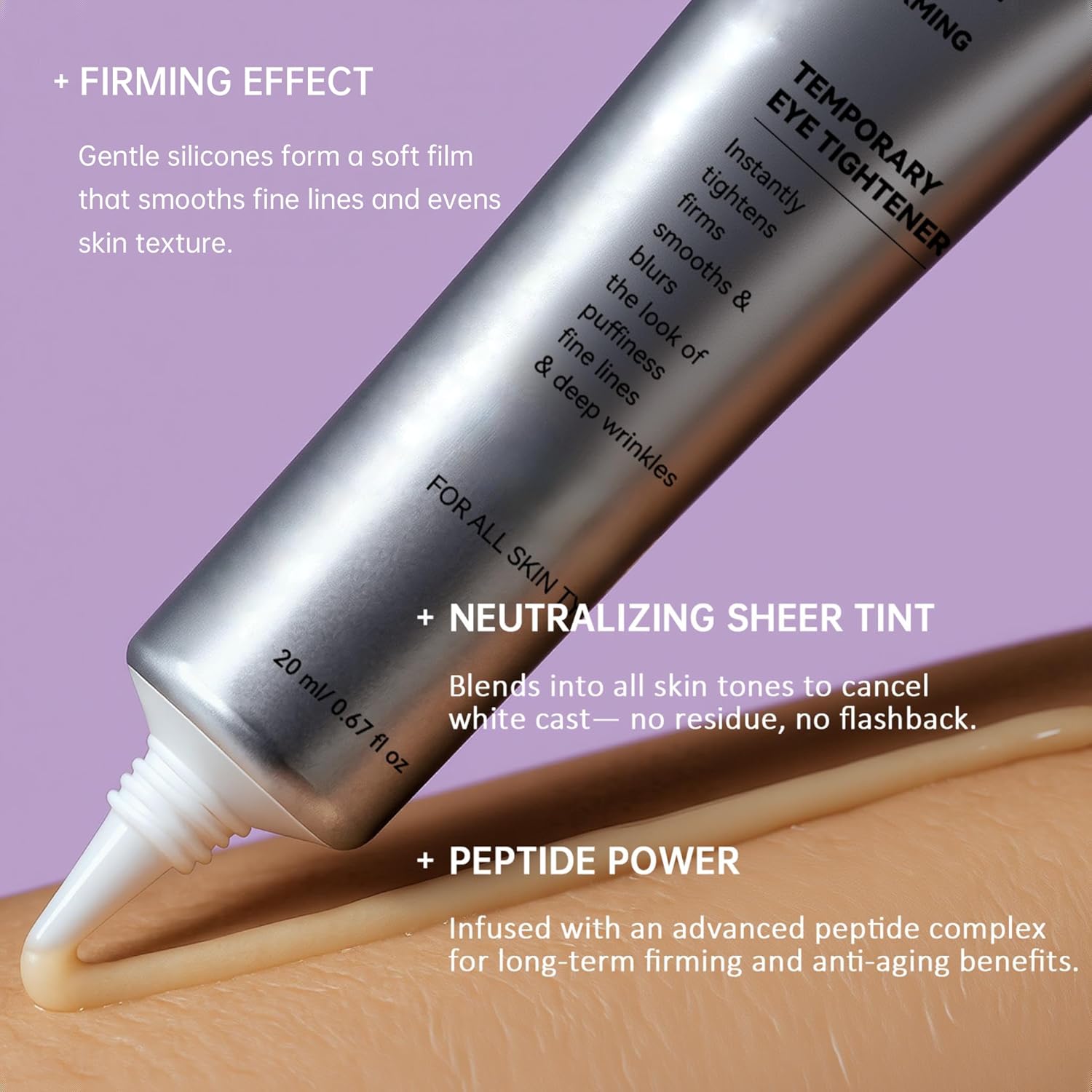 Lift & Glow Augencreme – Anti-Aging, Falten, Augenringe, Straffung, Feuchtigkeit, Pflege