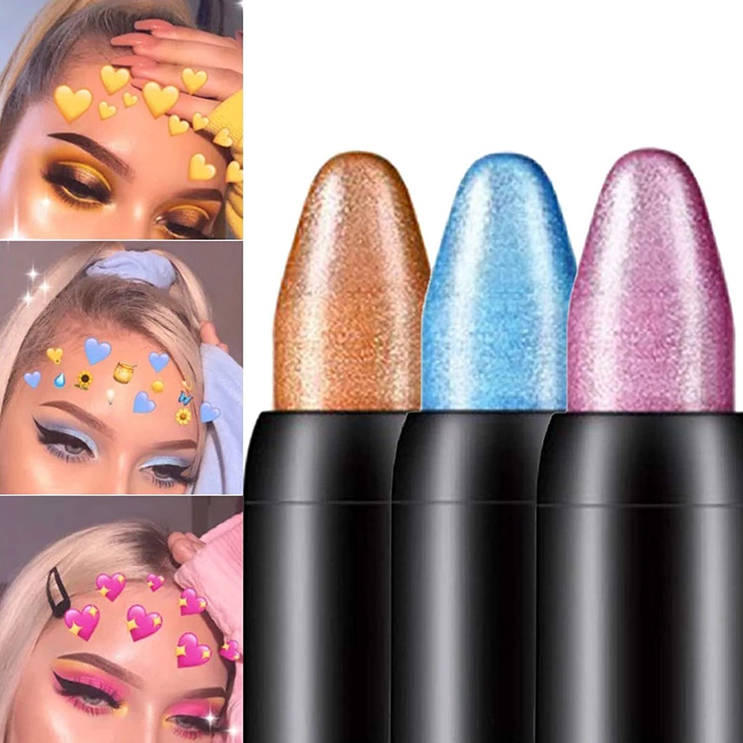 EyeshadowMaster Lidschatten Stift Set – 15 Farben, wasserfest & leicht verblendbar