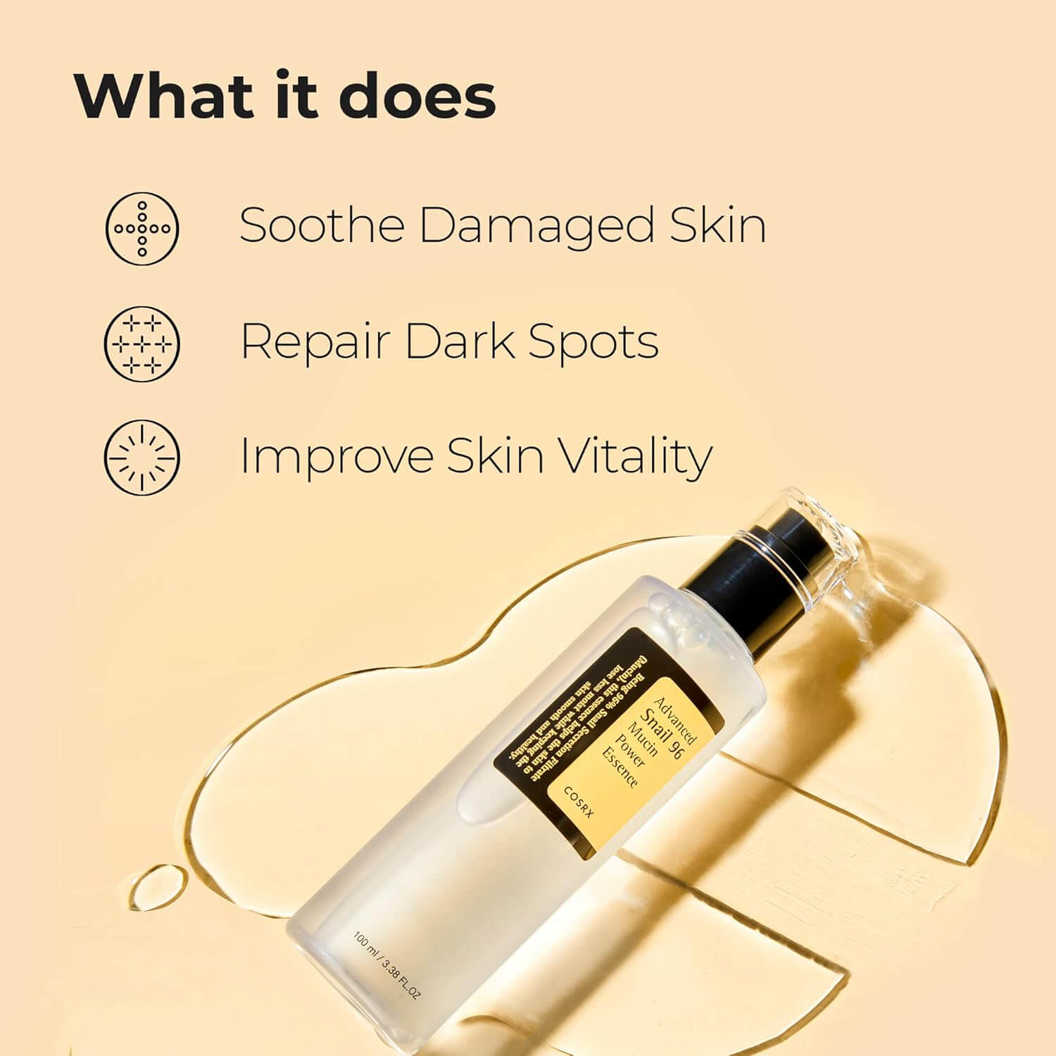 GlowFace™ – 96,3 % Schneckenschleim, Hautregeneration & intensive Feuchtigkeit [50% Rabatt]