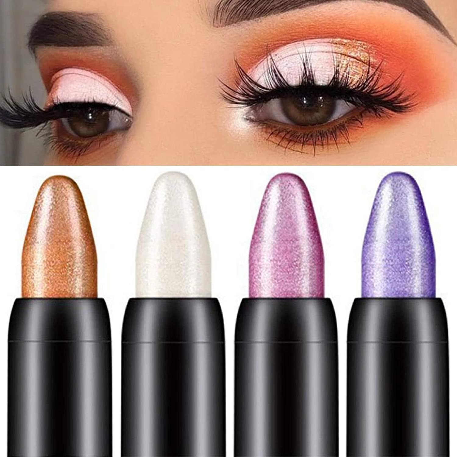 EyeshadowMaster Lidschatten Stift Set – 15 Farben, wasserfest & leicht verblendbar