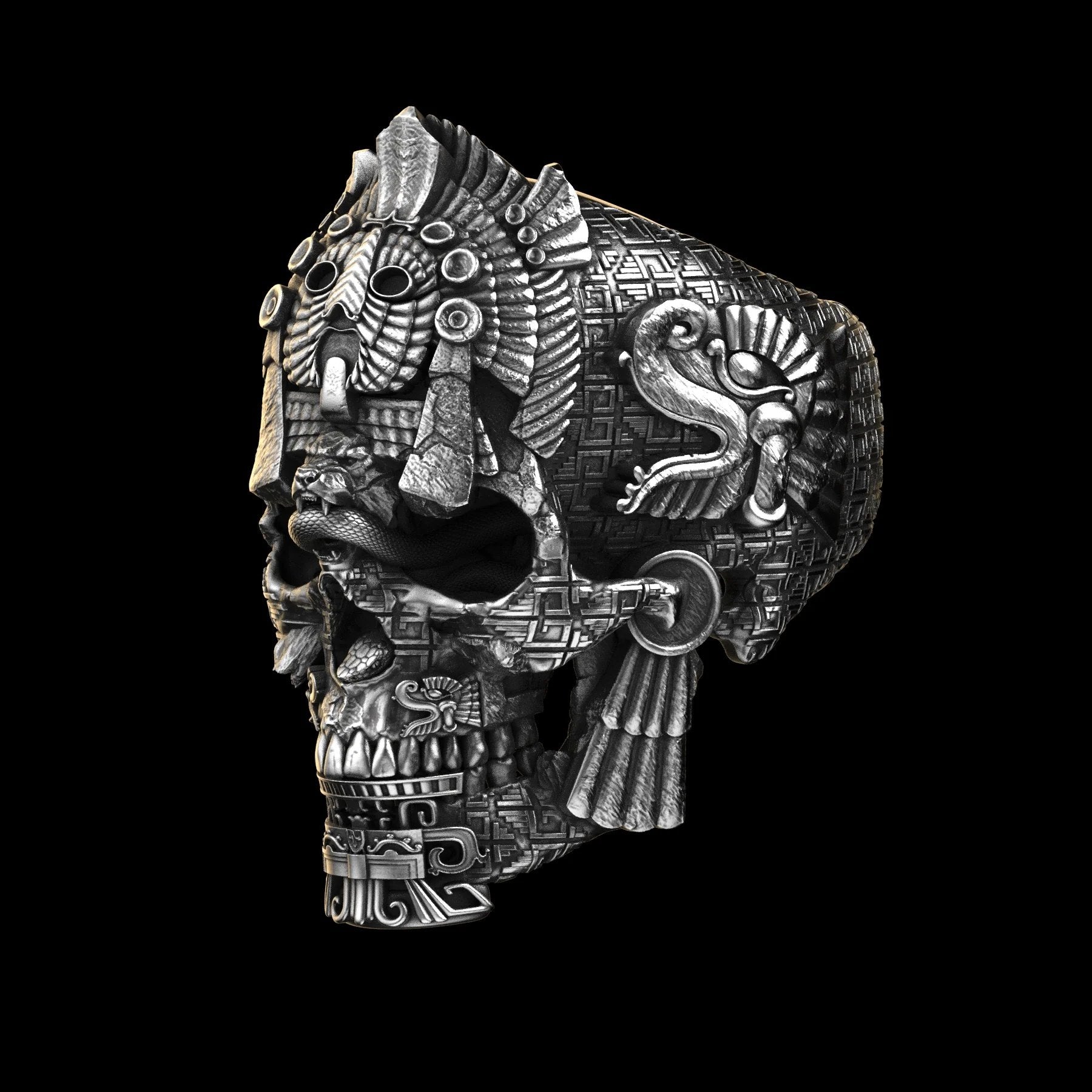 ToteRing™ – Totenkopf Design, handgefertigt aus hochwertigem 925 Sterling Silber [50% Rabatt]