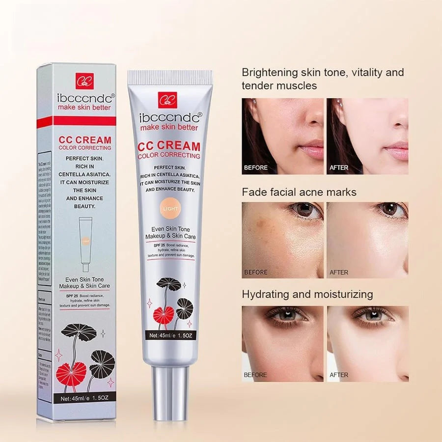 1 + 1 Gratis | RadientGlow™ – Farbkorrigierende CC-Creme für makellose Haut [Letzter Tag Rabatt]