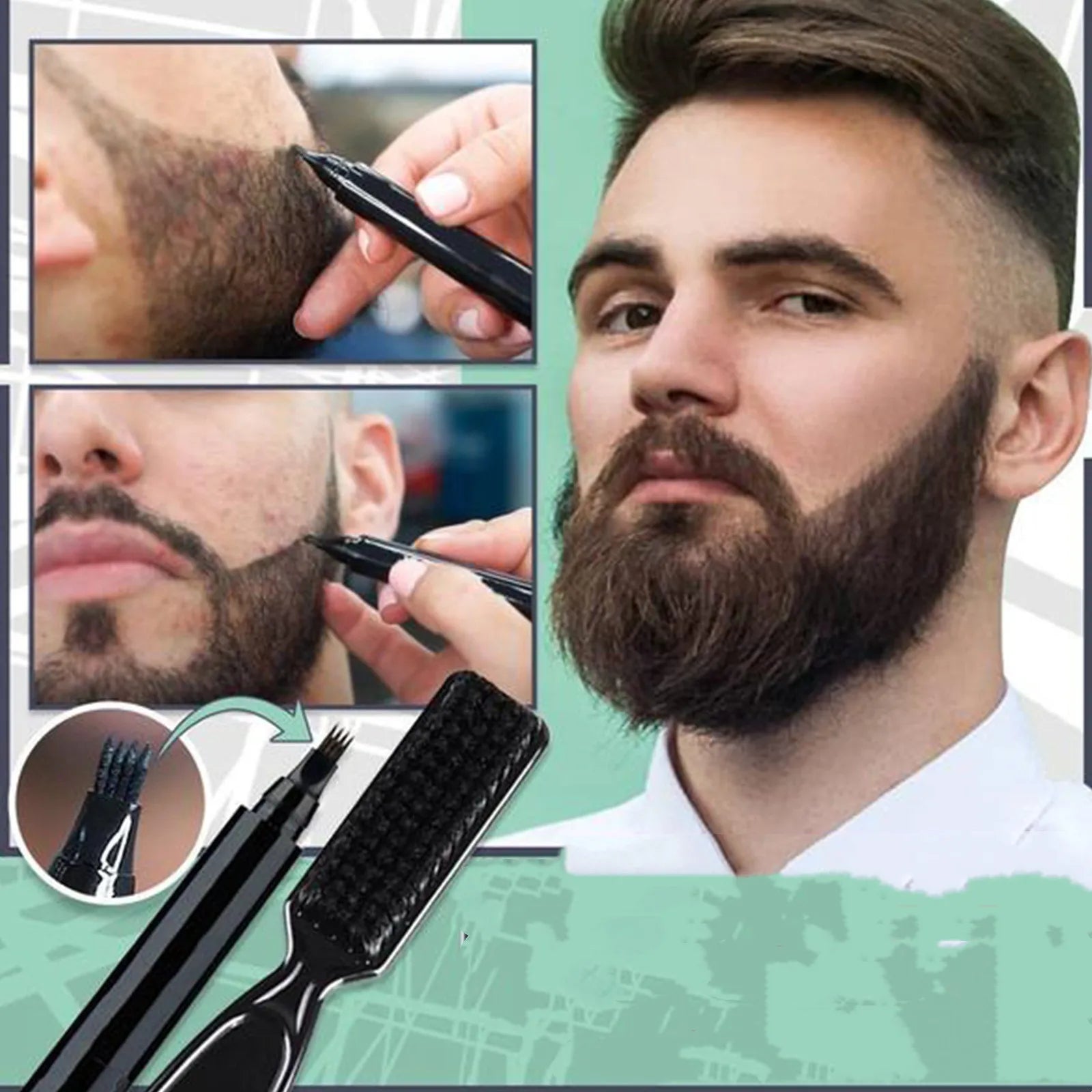 HairLine™ – Bart & Haarlinien-Füllstift für einen volleren, gepflegten Look [50% Rabatt]