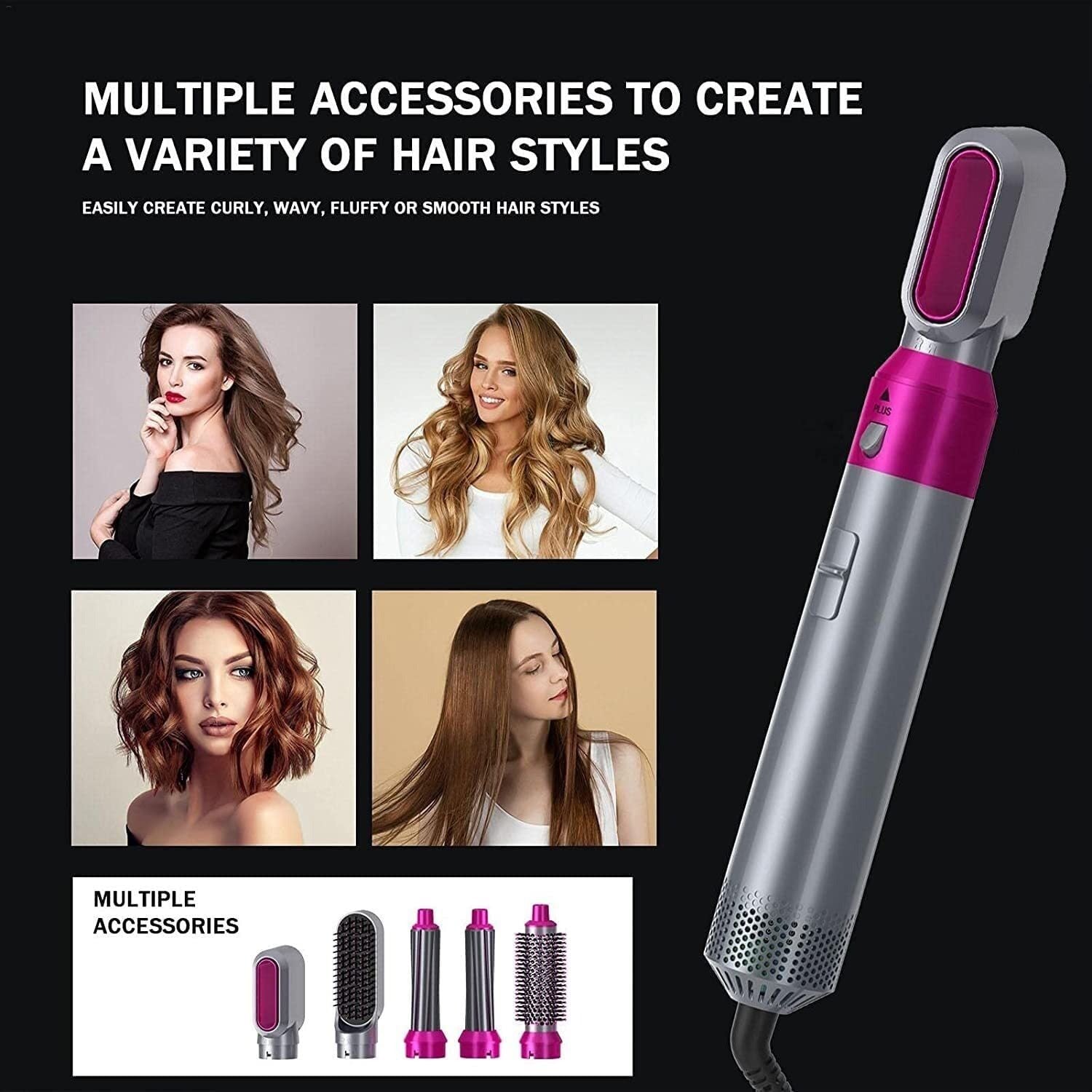 GlamWave™ – Vielseitiges Styling-Tool für müheloses Haarstyling [50 % Rabatt]