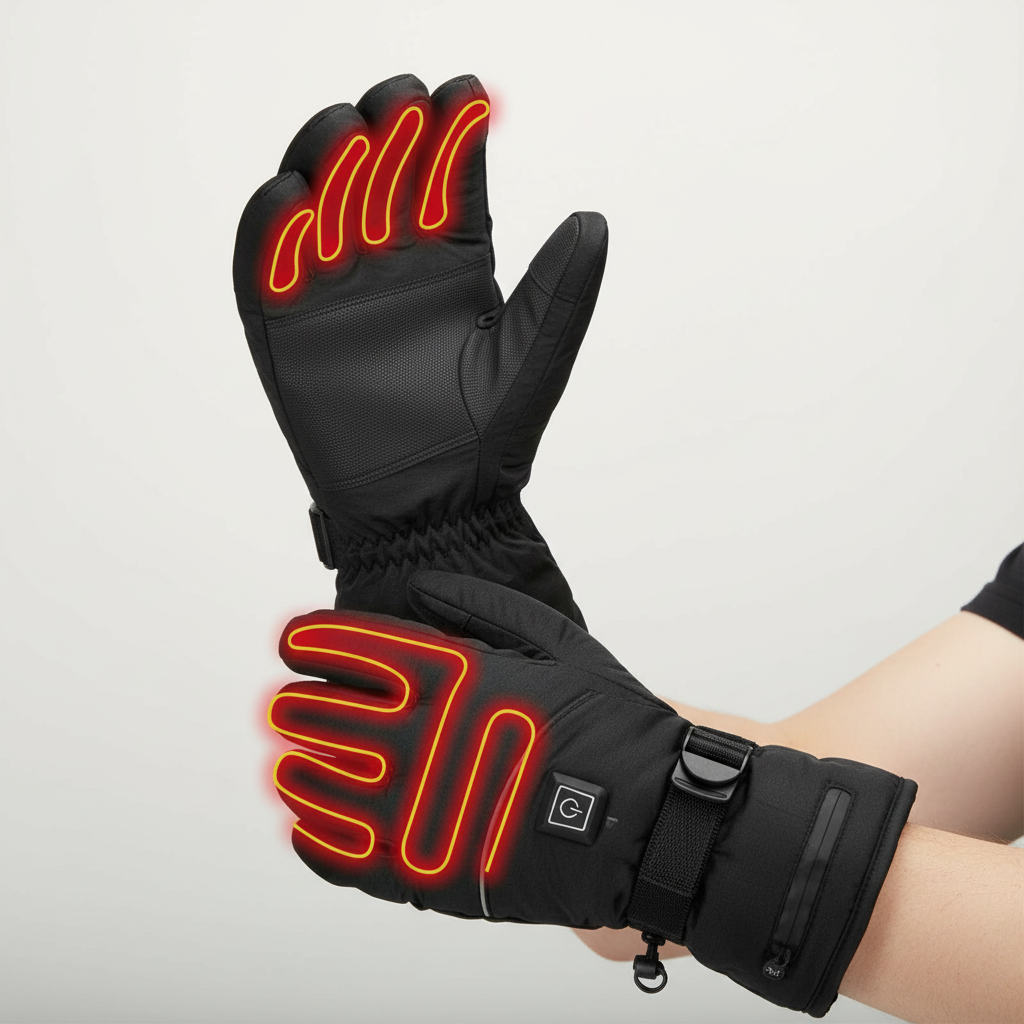 HeatFlex beheizte Outdoor-Handschuhe – wasserdicht, atmungsaktiv & touchscreenfähig