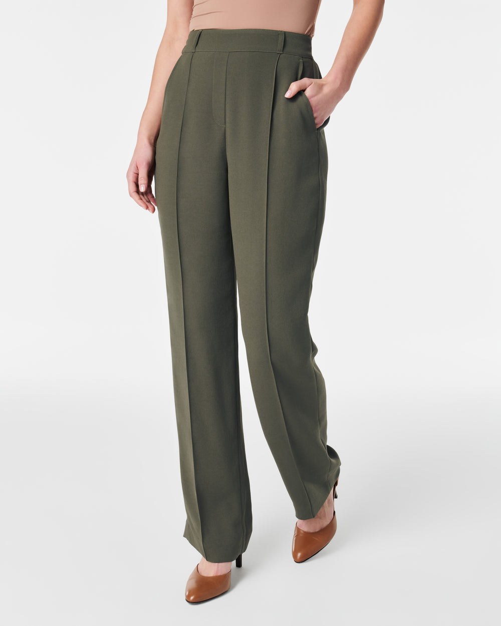 Tummyfit™ - Bauchweg-Hose aus Krepp [50% Rabatt]