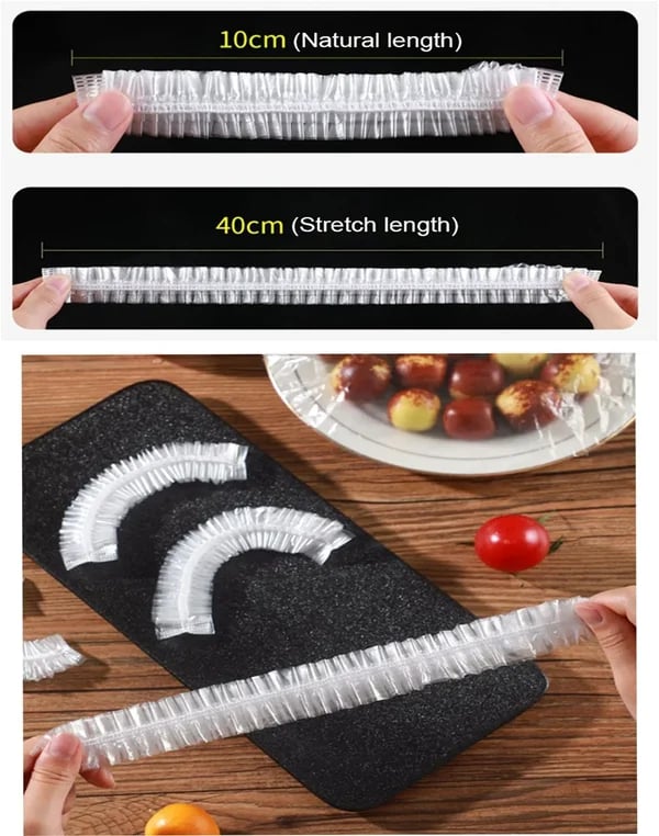 FreshCover™ – Elastische Schutzhauben für Lebensmittel [50% Rabatt]