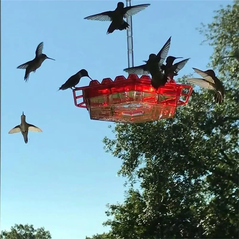 SkySip™ - Charmante hängende Kolibri-Futterstelle für draußen [50% Rabatt]