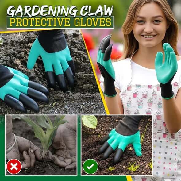 DigMaster™ - Gartenkrallen-Schutzhandschuhe [1 + 1 Gratis]