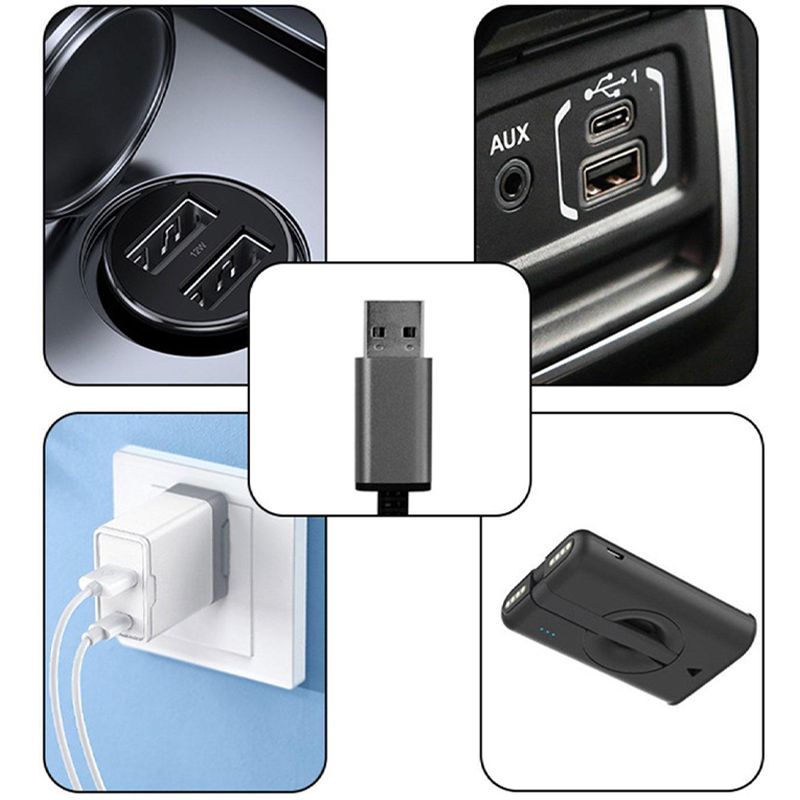 WarmEase USB-Heizkissen – rutschfeste Sitzauflage für Auto & Büro