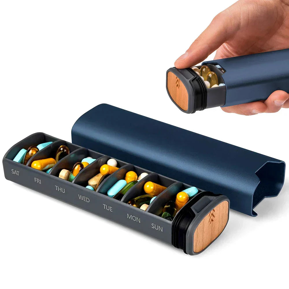 PillPort™ – Dein smarter Wochen-Organizer für sichere & bequeme Einnahme [50 % Rabatt]