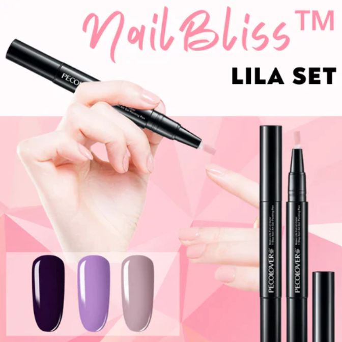NailBliss™ - Nageldesign-Stift Für Kreative Und Präzise Looks [1 + 1 Gratis]