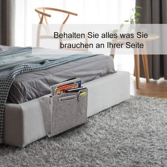 BedStorage™ – Nachttisch-Organizer für ein Aufgeräumtes Schlafzimmer | 50% Rabatt