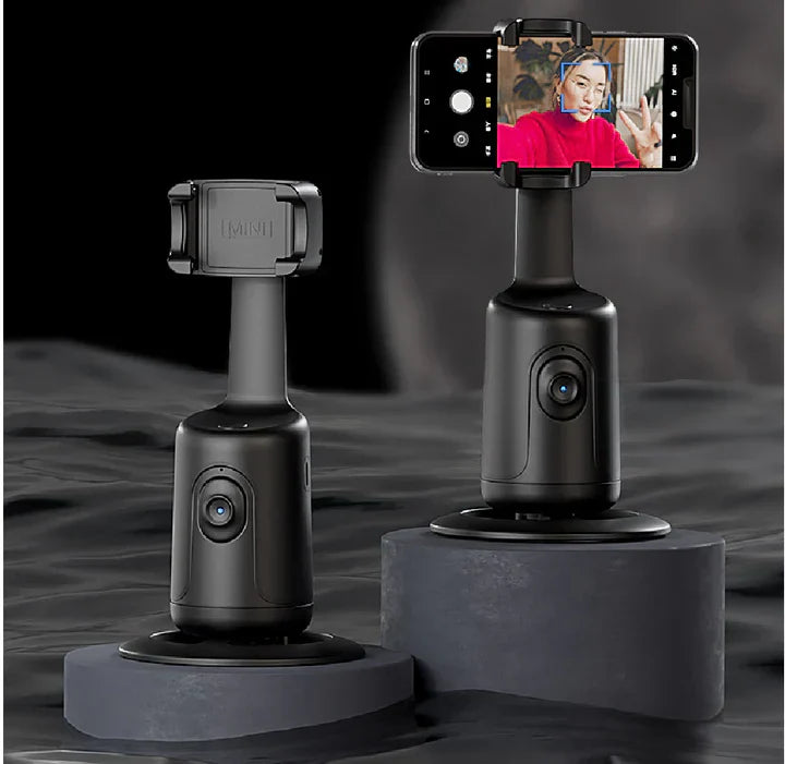 GimBot™ – Auto-Tracking Handyhalter mit 360° Gesichtserkennung & integriertem Selfie-Licht [50 % Rabatt]