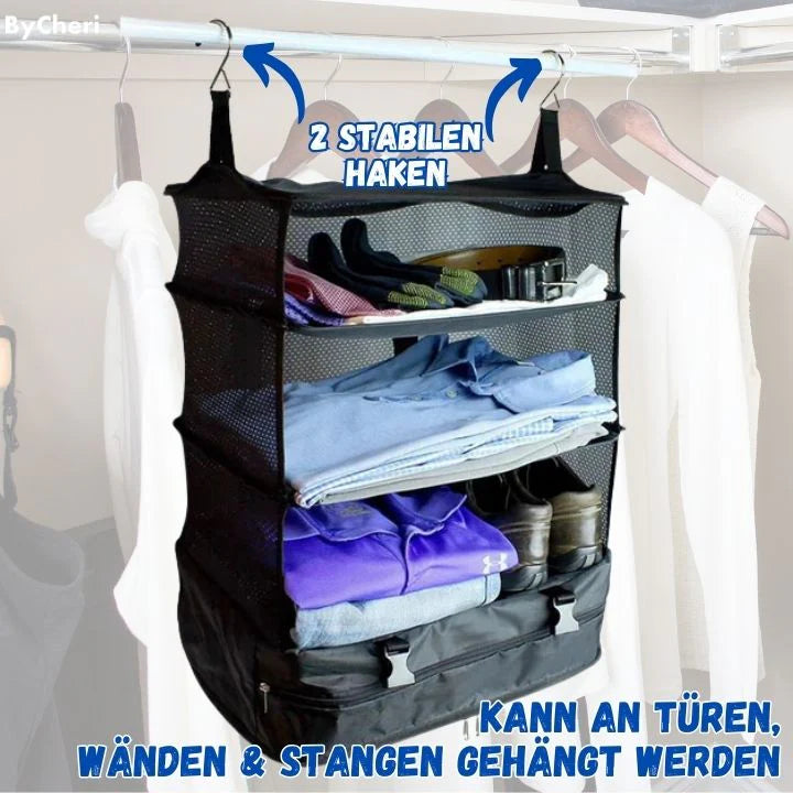 HangStorage™ – Hängender Reisegepäck-Organizer | 50% Rabatt