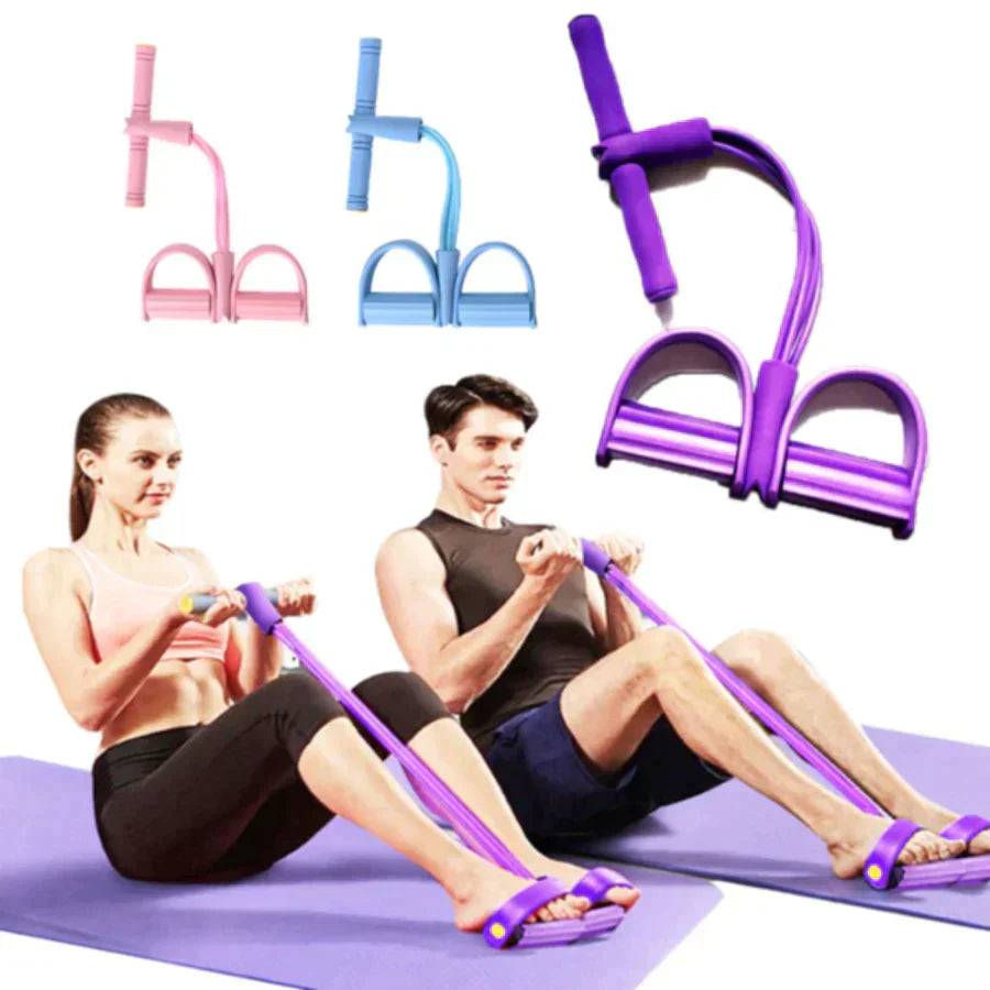 RopeFit™ – Sit-ups, Zugseil & Fitness-Gummiband für effektives Ganzkörpertraining [50 % Rabatt]