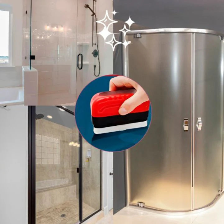GlassClean™ – Automobil-Ölfilm-Reinigungsbürste | 1 + 1 Gratis
