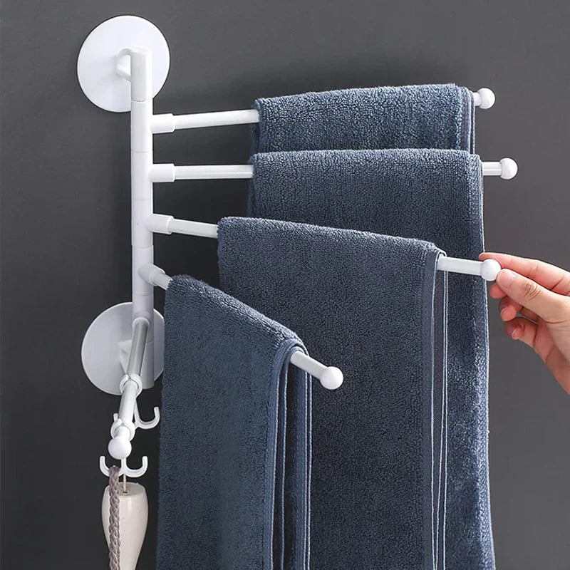 TowelHook™ – Drehbarer Handtuchhalter mit mehreren Stangen | 50% Rabatt