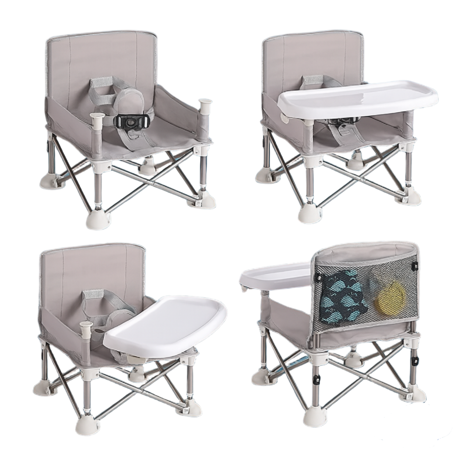 HuggleSeat™ – Tragbarer Kinderhochstuhl für sicheres Essen Zuhause & unterwegs [50% Rabatt]