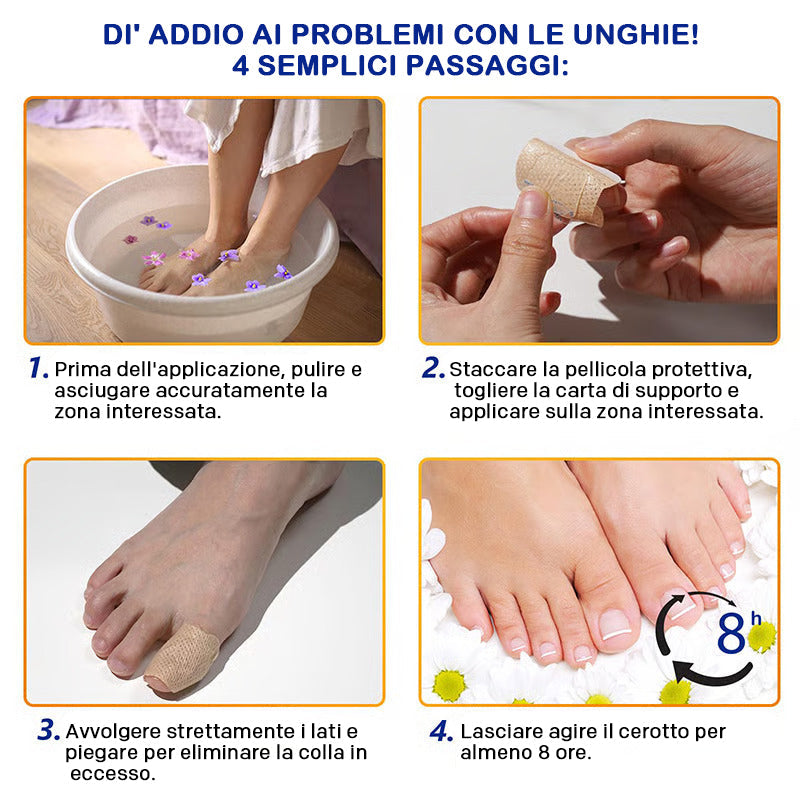 FungiPatch Anti-Pilz Pflaster – Effektive Nagelpilz Behandlung für Gesunde & Klare Nägel