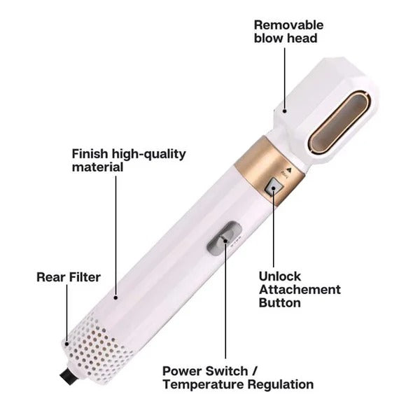 GlamWave™ – Vielseitiges Styling-Tool für müheloses Haarstyling [50 % Rabatt]