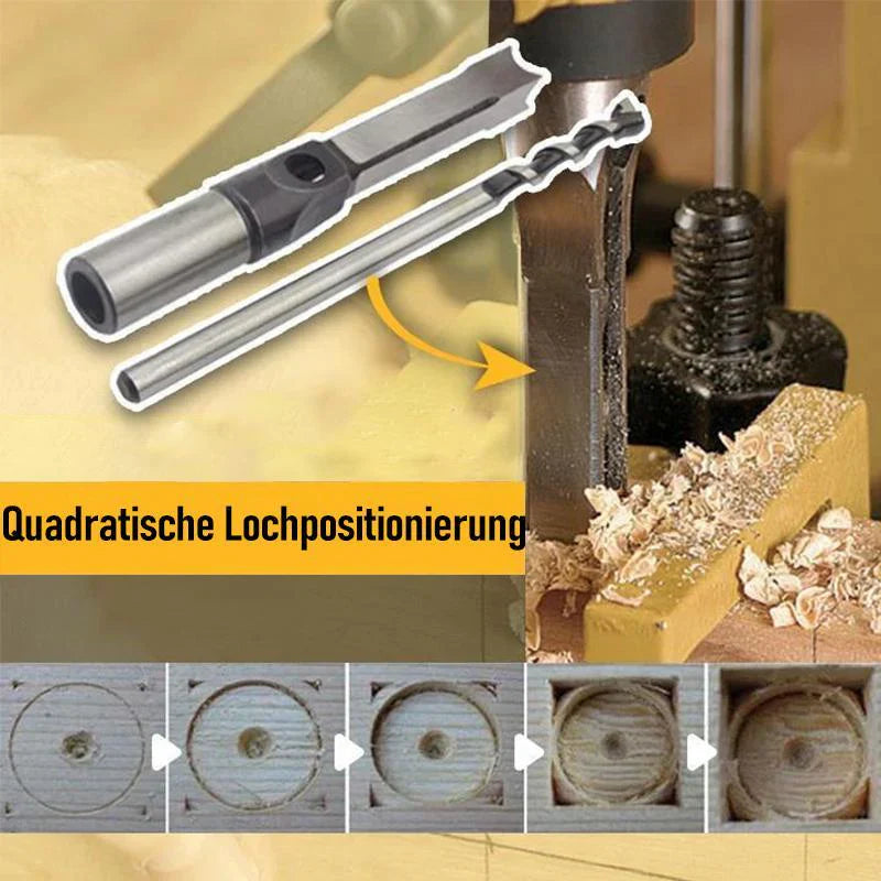 ChiselPro™ – Präzisionsbohrer für quadratische Löcher | 50% Rabatt