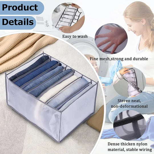 CleanBag™ – Faltbarer Kleideraufbewahrungs-Organizer | 1 + 1 Gratis