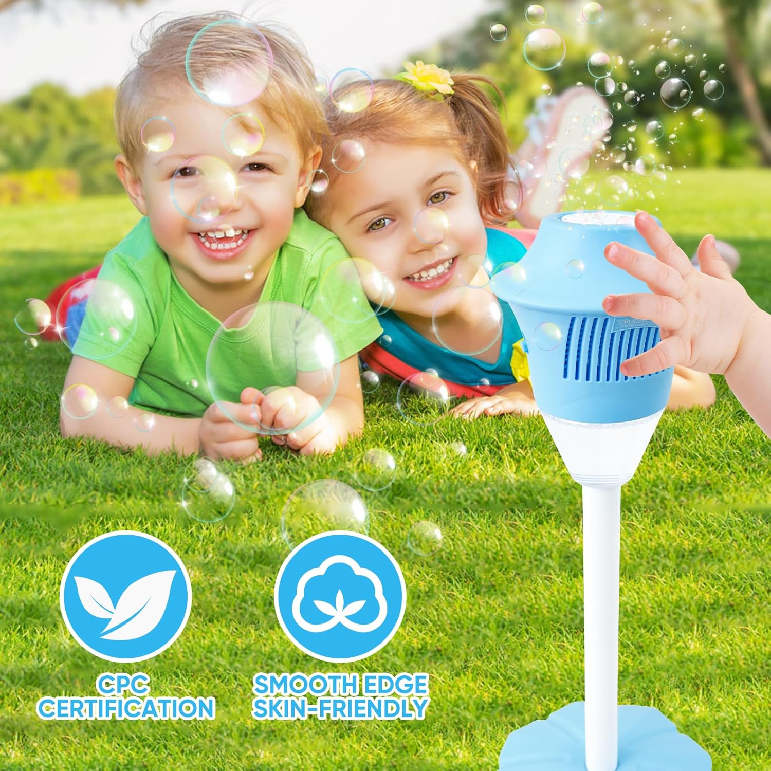 BubbleStorm™ – Tragbarer Seifenblasenmacher für Spaß und Freude der Kinder [50% Rabatt]