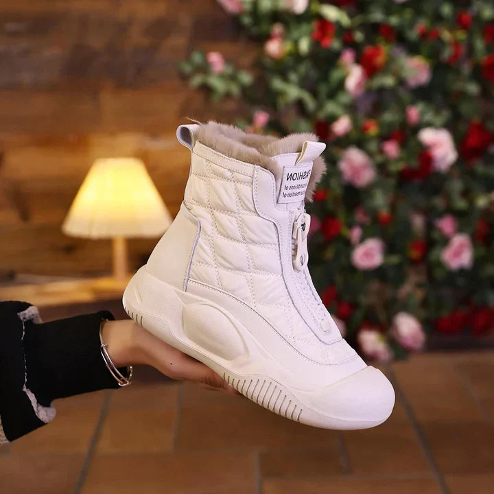 CozyFur™ – Warme, bequeme, stylische und robuste Schneestiefel [50% Rabatt]