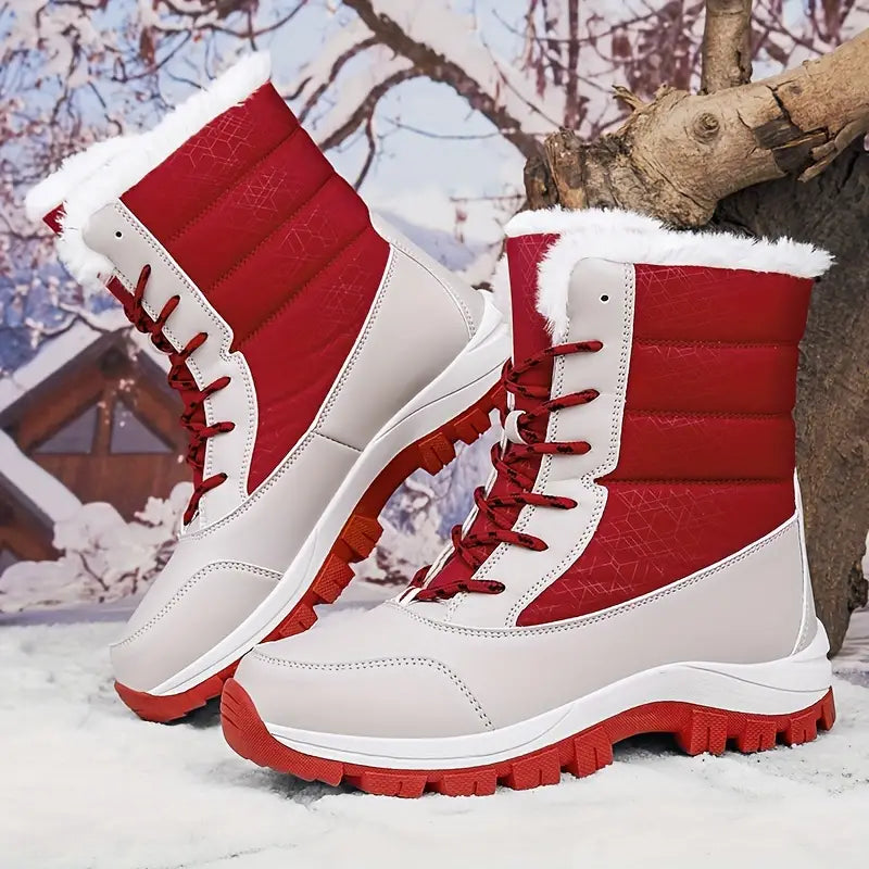 Wasserdichte Damen Snowboots – warm, rutschfest & komfortabel für den Winter