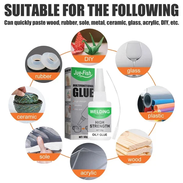 SuperBond™ – Hochfester Klebstoff für Schnelle Reparaturen | 1 + 1 Gratis