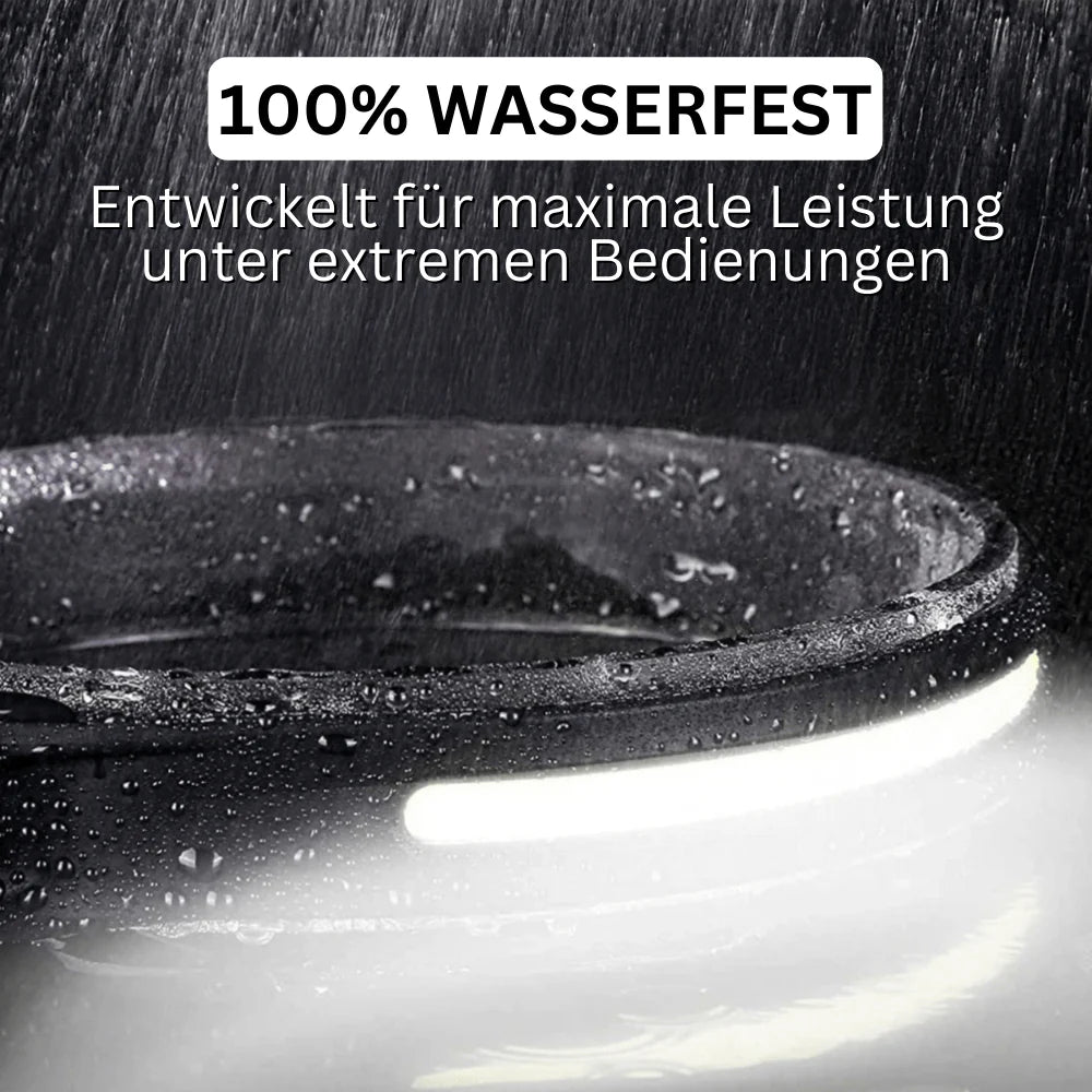 FlashWave™ – Freihändig Aufladbare LED-Stirnlampe | 50% Rabatt