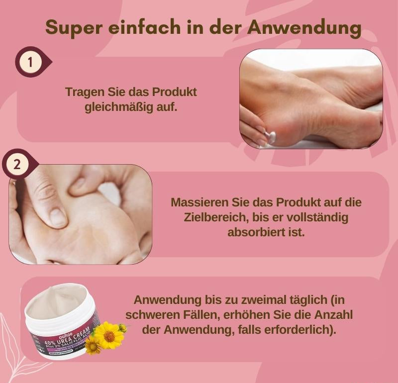 FootCare™ – Gegen Pilz, Ekzeme & rissige Haut, regenerierend, feuchtigkeitsspendend & mit Arnika [1 + 1 Gratis]