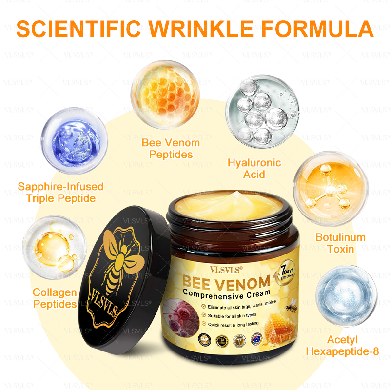 1 + 1 Gratis | AntiAge™ – Straffende Anti-Aging-Creme mit Bienengift-Peptiden
