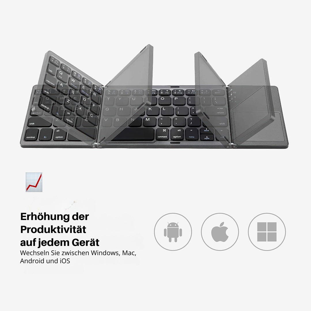 FlexBoard™ – Mini Bluetooth Tastatur für flexibles und bequemes Tippen [50 % Rabatt]