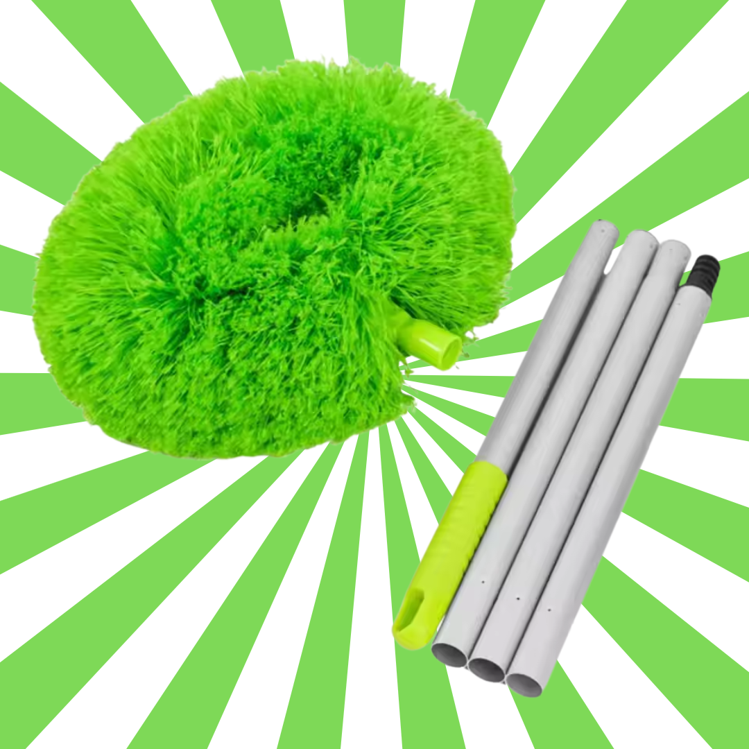 FlexiDust™ – Verlängerbarer Mikrofaser-Staubwedel für gründliche Reinigung [50 % Rabatt]
