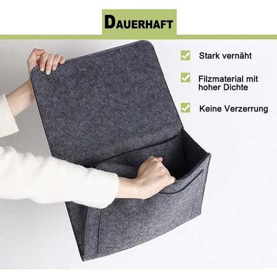 BedStorage™ – Nachttisch-Organizer für ein Aufgeräumtes Schlafzimmer | 50% Rabatt