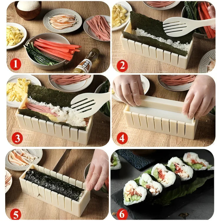 SushiPress™ – DIY Sushi Maker Form Set | 50% Rabatt