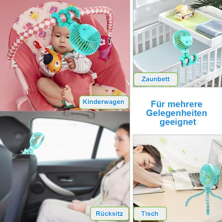 ClipFan™ Tragbarer Mini-Ventilator Mit Handgriff | 50% Rabatt