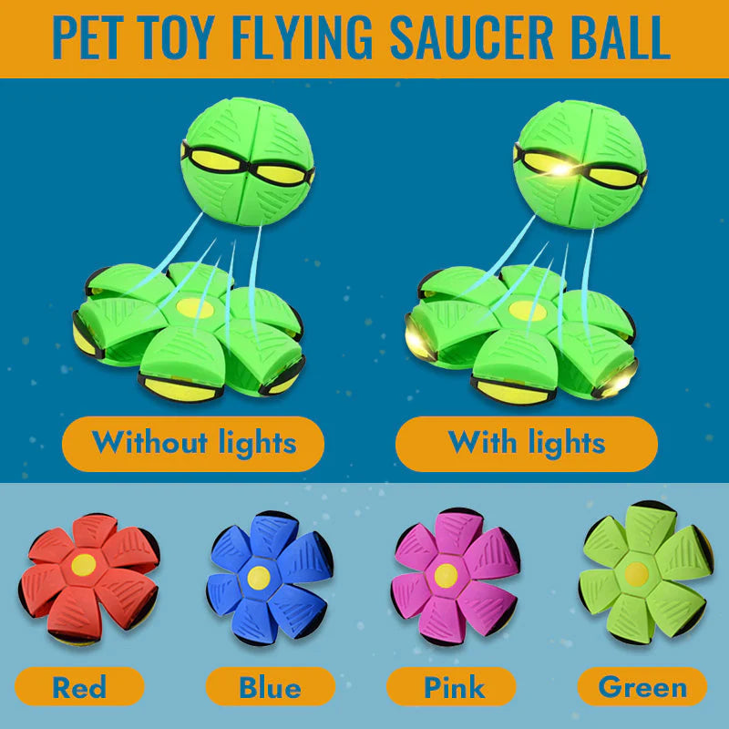 PetFly™ haustierfreundlicher Frisbee-Ball | 1 + 1 GRATIS