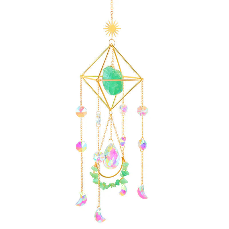 CrystalGlow™ – Mesmerizing Gemstone Wind Chime | 50% Rabatt