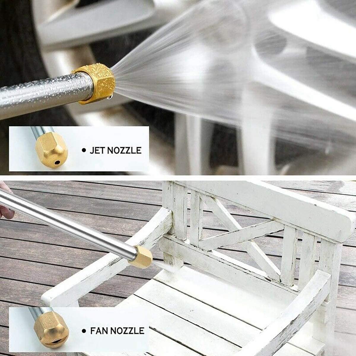 50% Rabatt | WaterJet™ - Verwandelt Ihren Schlauch in einen Oberflächenreiniger