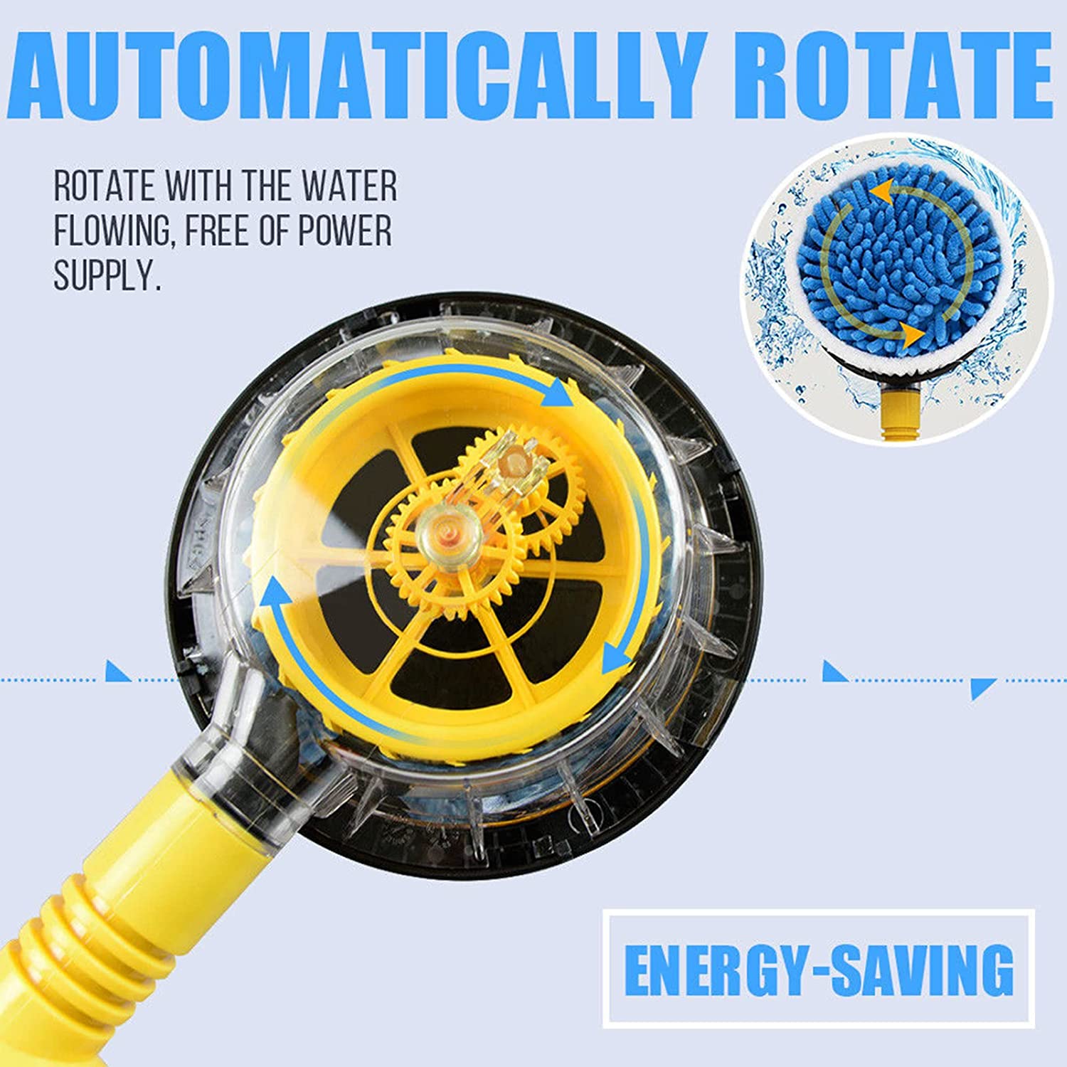 SpinClean™ - Neu selbstdrehende Autowaschlappen-unitmotor [50% Rabatt]