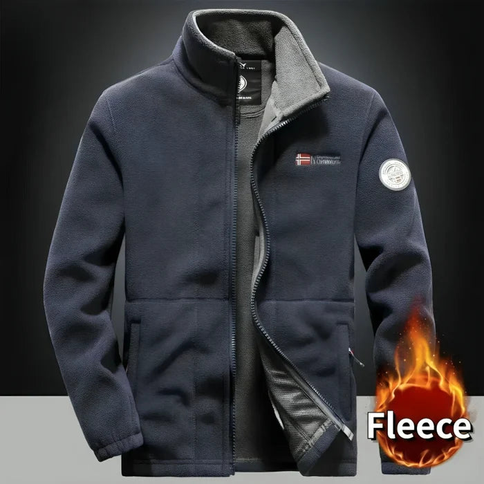 Xander™ – Kuschelig Warme Fleecejacke für Männer | 50% Rabatt