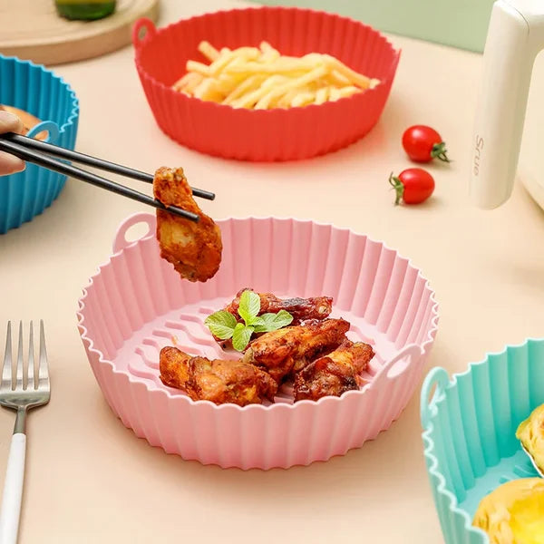 1 + 1 Gratis | GreaseGuard™ - Wiederverwendbare Silikonform für Heißluftfritteuse