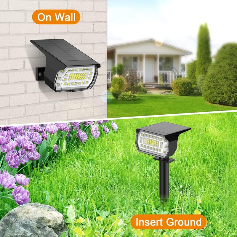 50% Rabatt | SolarSpot™ – Wetterfeste Gartenbeleuchtung mit 3 Helligkeitsstufen