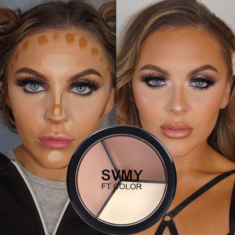 SVMY™ – Dreifarbige Concealer-Palette für makelloses Abdecken und strahlendes Hautbild [1 + 1 Gratis]